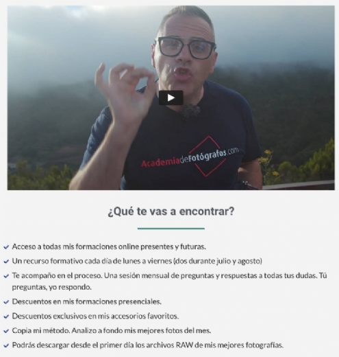 Formacin para los jovenes a travs de la Academia de Fotgrafos