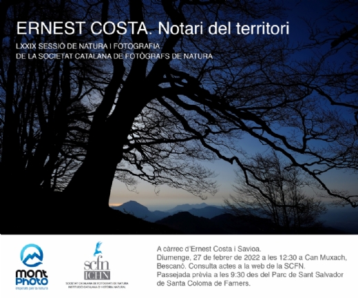 Calotada MontPhoto 2022. Trobada d''''amics de la fotografia i la natura