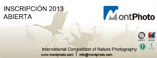 INSCRIPCI�N ABIERTA EN MONTPHOTO 2013